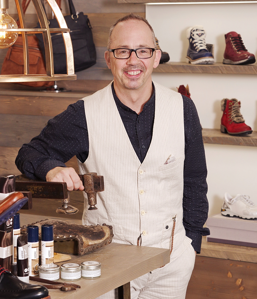 Thomas Bahner Inhaber des Schuhhaus Bahner